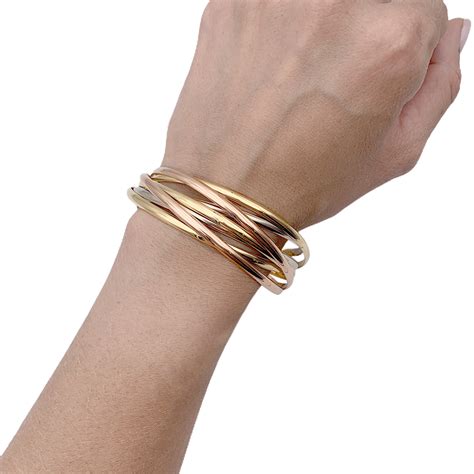 bracelet cartier homme 3 anneaux|cartier trinity.